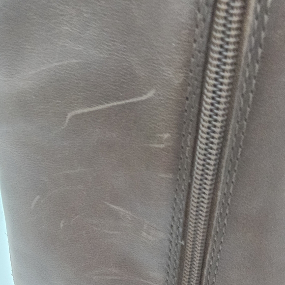 Lucky Brand Citere Knee-High Leather Boots Brown Women’s Size 9 - Picture 6 of 13